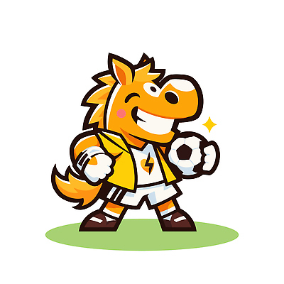 동물 캐릭터 손 디자인 스포츠 컬러 유니폼 일러스트 공 모션 표정 미소 판타지 귀여움 축구 말 말_게임 즐거움 그림 스타일 일러캐릭터 AI파일 옷 감정 컨셉 상상 신체부위 구기 파일형식 벡터