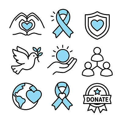 아이콘 지구 건강 사랑 평화 봉사 도움 심볼 비둘기 커뮤니티 기부 소통 연대 지원 2D아이콘 AI파일 감정 컨셉 조류 파일형식 벡터