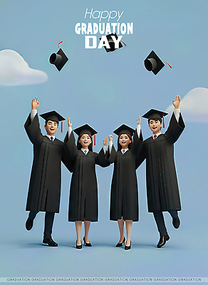 JPG 편집이미지 학생 커플 여자 기념일 남자 졸업 하늘 성공 졸업식 함께함 졸업생 웃음 이벤트 친구 기쁨 축하 틈 기념사진 세리머니 편집3D AI컴퓨터그래픽 AI콘텐츠 교육 감정 컨셉 관계 표정 사람 3D 파일형식