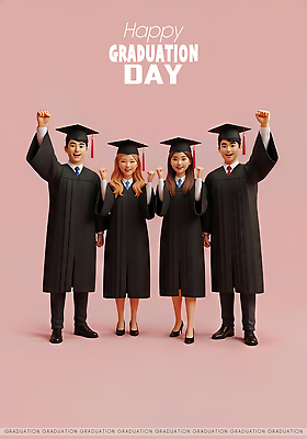 JPG 편집이미지 학생 여자 교육 기념일 남자 행복 졸업 성공 커뮤니케이션 졸업식 이벤트 친구 축제 기쁨 축하 그룹 결과 대학교 편집3D AI컴퓨터그래픽 AI콘텐츠 감정 컨셉 학교 관계 사람 3D 파일형식