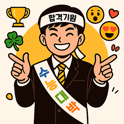 손 교육 감정 컨셉 사람 이벤트 시험 파일형식 벡터 합격 기도 남자 캐릭터 축하 리본 손가락 성공 표정 기념 클로버 사랑 상징 기쁨 행복 기념일 자랑 세레모니 일러스트 국내일러스트 AI파일 수능 응원