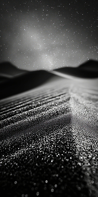 JPG 편집이미지 모래 자연 하늘 풍경 빛 어둠 고요 사막 야간 신비 언덕 질감 조용 별빛 이미지편집 자연요소 별 컨셉 생태계 파일형식