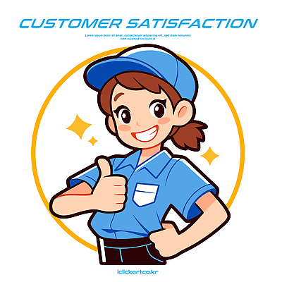 캐릭터 일러스트 손가락 협력 친절 웃음 표현 원형 고객 서비스 만족 이미지 소통 개선 긍정적 제공자 국내일러스트 AI파일 도형 손 감정 컨셉 표정 파일형식 벡터