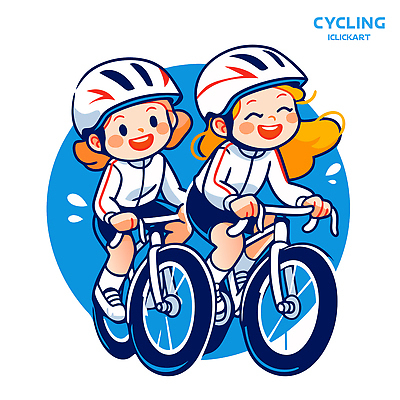 행복 스포츠 일러스트 모션 놀이 바람 건강 웃음 취미 야외 두명 여름 친구 운동 자전거 시간 즐거움 소통 라이딩 국내일러스트 AI파일 자연요소 계절 감정 컨셉 관계 날씨 표정 사람 바이크 파일형식 벡터