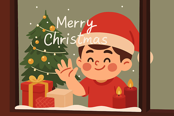 나무 손 행복 어린이 크리스마스 겨울 일러스트 촛불 창문 가족 조명 선물 사랑 웃음 장식 크리스마스트리 축제 기쁨 환영 국내일러스트 AI파일 식물 계절 기념일 감정 초 관계 표정 사람 신체부위 파일형식 벡터