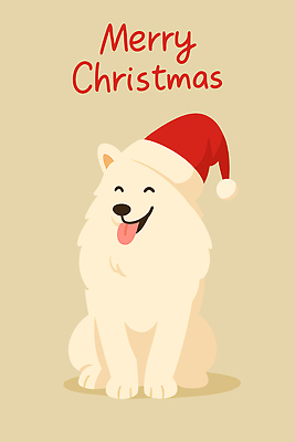 동물 기념일 행복 반려견 크리스마스 겨울 일러스트 산타모자 가족 표정 사랑 웃음 장식 귀여움 축제 축하 강아지 부드러움 국내일러스트 AI파일 모자_잡화 계절 감정 컨셉 관계 이벤트 반려동물 감각 개 파일형식 벡터