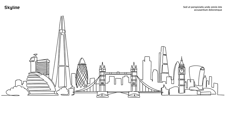 디자인 건축 문화 선 여행 일러스트 서울 풍경 건물 탑 도시 그림 런던 기념물 스카이라인 랜드마크 창의성 국내일러스트 AI파일 건축물 영국 한국 파일형식 벡터