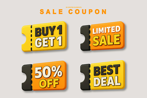 PSD 편집이미지 이벤트 쇼핑 세일 거래 절약 구매 고객 쿠폰 기회 프로모션 이미지편집 컨셉 파일형식