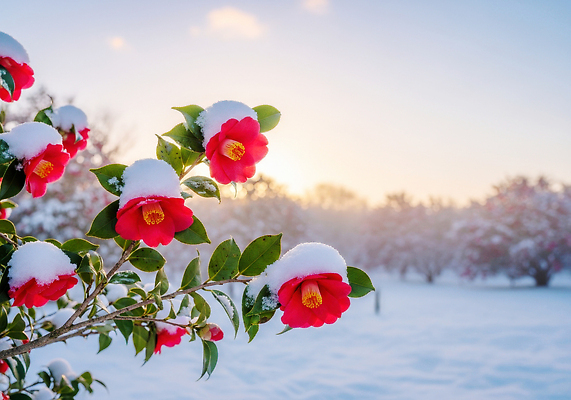 JPG 나무 식물 편집이미지 공원 꽃 겨울 자연 하늘 가지 풍경 빨간색 햇빛 동백 동백나무 뷰티풀 편집실사 AI포토 AI콘텐츠 계절 공공시설 컬러 채소 태양 CG 생태계 파일형식