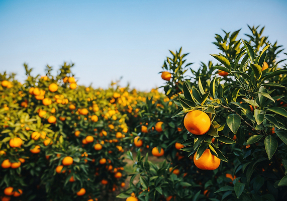JPG 나무 편집이미지 잎 농업 과일 자연 귤 풍경 여름 햇빛 농장 노란색 수확 농부 과수원 귤나무 귤밭 편집실사 AI포토 AI콘텐츠 식물 직업 계절 산업 컬러 밭 태양 CG 생태계 파일형식