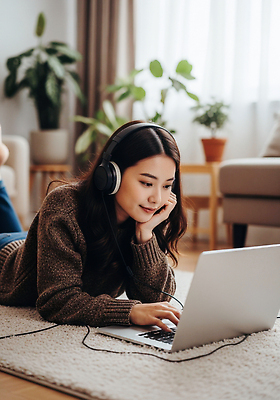 JPG 식물 편집이미지 여자 음악 거실 기술 일상 노트북 디지털 카펫 듣기 작업 편안함 집중 재택근무 의료성형뷰티 집콕 편집실사 컨셉 비즈니스 모션 문화예술 사람 라이프 전자제품 감각 CG 신조어 파일형식 앳홈라이프