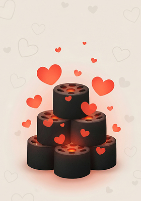 JPG 모양 디자인 행복 감정 상징 컬러 백그라운드 크리스마스 일러스트 함께함 따뜻함 사랑 미소 장식 귀여움 기쁨 하트 표현 봉사 분위기 소중 오브젝트 나눔 연탄 국내일러스트 AI일러스트 AI콘텐츠 기념일 컨셉 표정 도움 파일형식