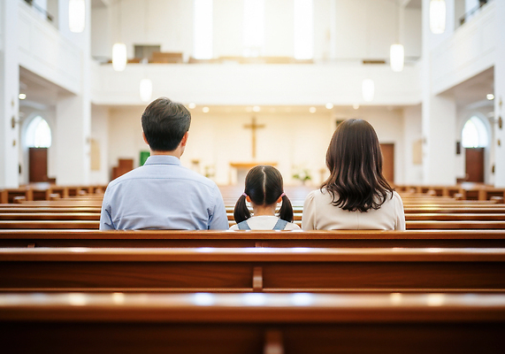 JPG 편집이미지 종교 어린이 가족 부모 교회 평화 성경 기도 성전 예배 찬양 공동체 나란히 의료성형뷰티 편집실사 AI인물포토 AI콘텐츠 컨셉 종교용품 관계 종교건축 사람 건물 CG 파일형식 AI포토