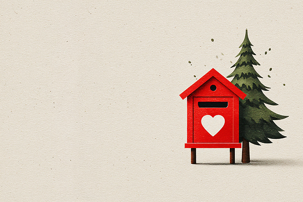 JPG 나무 디자인 감정 백그라운드 겨울 일러스트 자연 주택 따뜻함 사랑 풍경 빨간색 평화 공간 우체통 하트 소통 뷰티풀 국내일러스트 AI일러스트 AI콘텐츠 모양 식물 계절 컬러 컨셉 건물 생태계 파일형식