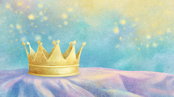 JPG 디자인 별 예술 컬러 백그라운드 일러스트 하늘 왕관 조명 풍경 빛 반짝임 꿈 황금 장면 마법 뷰티풀 상상력 창의성 환상 국내일러스트 AI일러스트 AI콘텐츠 자연요소 컨셉 모션 파일형식