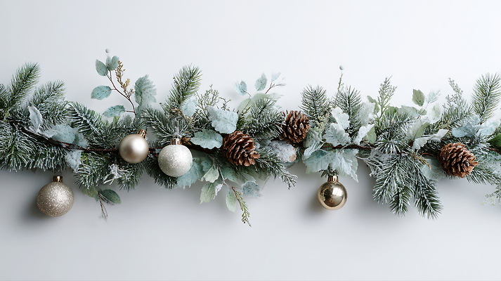 JPG 편집이미지 크리스마스 겨울 자연 풍경 장식 인테리어 파티 축제 화환 소나무 구슬 오브젝트 뷰티풀 연말 편집실사 나무 디자인 계절 기념일 꽃 이벤트 CG 생태계 파일형식