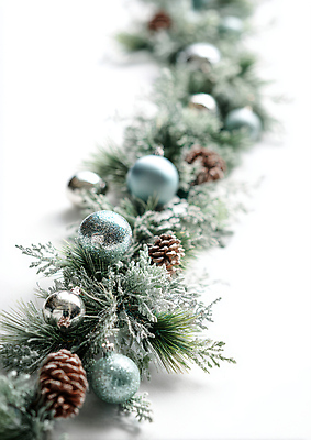 JPG 나무 식물 편집이미지 계절 감정 크리스마스 겨울 자연 주택 장식 파란색 반짝임 축제 분위기 구슬 가랜드 뷰티풀 연말 편집실사 기념일 컬러 컨셉 모션 건물 CG 파티용품 생태계 파일형식