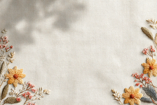 JPG 편집이미지 디자인 꽃 예술 백그라운드 자연 방석 그림자 자수 베이지색 수예 편집실사 식물 컬러 취미 CG 생태계 파일형식