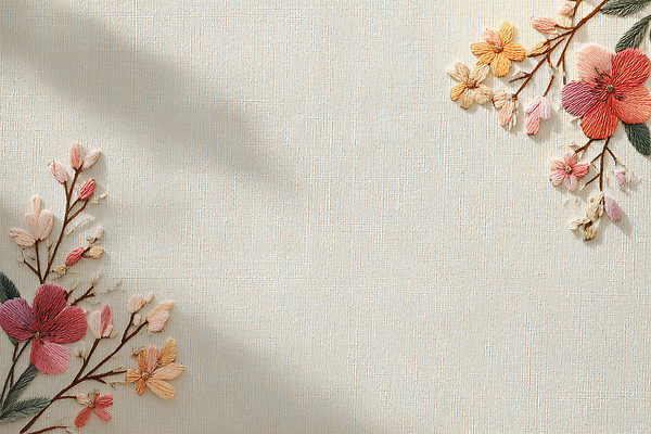 JPG 편집이미지 디자인 꽃 예술 백그라운드 자연 탁자 가지 장식 인테리어 자수 수공예 베이지색 색감 창작 편집실사 식물 컬러 가구 채소 공예 CG 생태계 파일형식