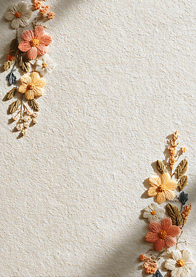 JPG 편집이미지 디자인 꽃 예술 백그라운드 따뜻함 장식 인테리어 공예 오브젝트 작품 부드러움 자수 뷰티풀 색감 편집실사 식물 미술 취미 감각 CG 파일형식