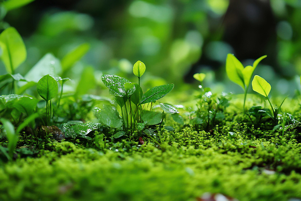 JPG 식물 편집이미지 자연 생명 이끼 풍경 초록색 환경 촉촉함 성장 숲 생태계 청정 편집실사 AI포토 AI콘텐츠 컬러 젖음 CG 파일형식