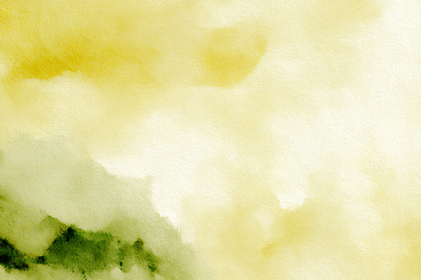 컬러 컨셉 미술도구 감각 생태계 파일형식 수채화 백그라운드 노란색 초록색 자연 풍경 예술 평화 차분 혼합 표현 감정 디자인 그림 물감 부드러움 국내일러스트 일러스트 JPG