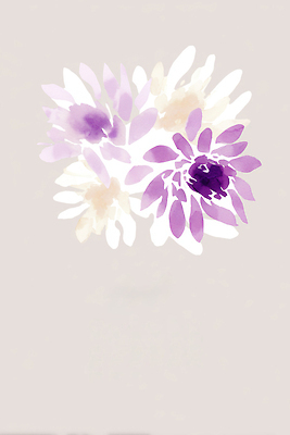 식물 계절 컬러 컨셉 문화예술 말하기 감각 생태계 파일형식 꽃 수채화 보라색 흰색 미술 자연 뷰티풀 조화 디자인 예술 부드러움 장식 화사함 회화 봄 감성 JPG 국내일러스트 일러스트