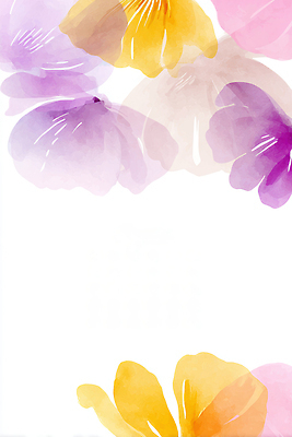 식물 꽃 감정 컬러 컨셉 표정 감각 생태계 파일형식 수채화 백그라운드 예술 자연 부드러움 여유 화사함 디자인 꽃잎 그림 분홍색 노란색 보라색 미소 뷰티풀 장식 JPG 국내일러스트 일러스트