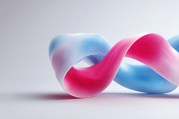 JPG 모양 편집이미지 디자인 리본 예술 분홍색 컬러 백그라운드 곡선 그래픽 장식 파란색 부드러움 파스텔 조화 스타일 이미지편집 선 학용품 감각 파일형식