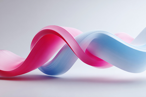 JPG 모양 편집이미지 디자인 분홍색 컬러 곡선 스튜디오 파란색 표현 그림 부드러움 조화 상상력 이미지편집 선 감각 파일형식