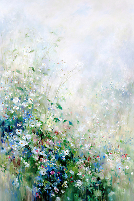 JPG 식물 꽃 화초 컬러 일러스트 자연 생명 풍경 잔디 여름 햇빛 정원 들꽃 편안함 시원함 화사함 뷰티풀 흩날리기 국내일러스트 AI일러스트 AI콘텐츠 계절 컨셉 모션 태양 감각 생태계 파일형식