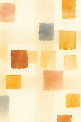 JPG 디자인 예술 컬러 백그라운드 패턴 일러스트 추상 수채화 따뜻함 밝음 미술 장식 공간 감각 편안함 모던 정사각형 부드러움 뷰티풀 창작 국내일러스트 AI일러스트 AI콘텐츠 도형 무늬 문화예술 파일형식