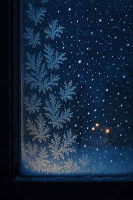 JPG 감정 크리스마스 겨울 일러스트 창문 자연 조명 풍경 야외 여름 소리 고요 흰색 눈송이 창가 기온 뷰티풀 국내일러스트 AI일러스트 AI콘텐츠 계절 기념일 컬러 날씨 눈_날씨 생태계 파일형식