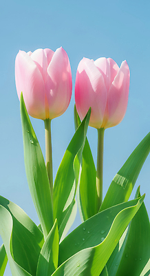 식물 계절 꽃 컬러 태양 상점 CG 생태계 파일형식 튤립 봄 분홍색 자연 꽃잎 잎 햇빛 자태 뷰티풀 꽃집 초록색 싱그러움 편집이미지 편집실사 JPG