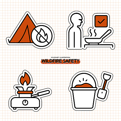 나무 아이콘 불 피곤 텐트 요리 안전 캠핑 캠핑장 그림 예방 화재 2D아이콘 AI파일 자연요소 식물 컨셉 레저 캠핑도구 사건 파일형식 벡터