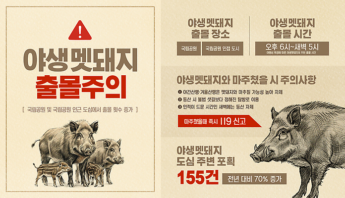 템플릿 공원 컨셉 포유류 사람 생태계 예방 파일형식 벡터 경고 국립공원 주민 여행객 안전 신고 정보 사고예방 사냥 위험 자연 이미지템플릿 AI파일 멧돼지