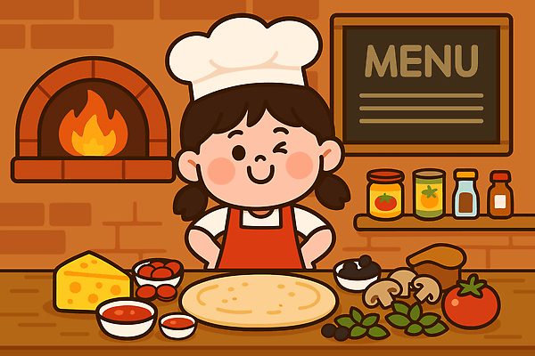 어린이 음식 토마토 일러스트 재료 가정 주방용품 치즈 피자 요리 주방 요리사 버섯 맛 즐거움 올리브 벽난로 창의력 국내일러스트 AI파일 직업 열매 감정 생활용품 컨셉 채소 유제품 패스트푸드 서양음식 사람 파일형식 벡터