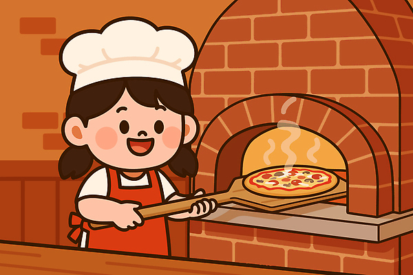 어린이 일러스트 가족 주방용품 피자 요리 여름 주방 요리사 오븐 Creativity 간편조리식품 국내일러스트 AI파일 직업 계절 음식 생활용품 관계 패스트푸드 서양음식 사람 가전제품 파일형식 벡터