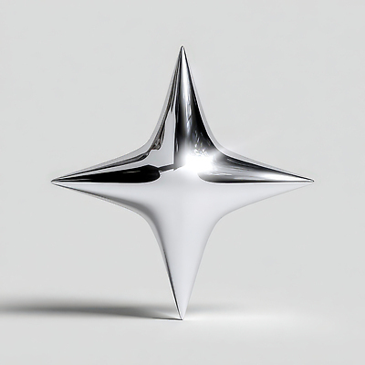 JPG 편집이미지 디자인 예술 표면 반짝임 인테리어 조형물 금속 공간 광택 스파이크 편집3D AI컴퓨터그래픽 AI콘텐츠 모션 재질 미술 3D 파일형식