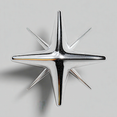 JPG 모양 편집이미지 디자인 예술 표면 장식 반짝임 인테리어 금속 회색 모던 스파이크 창의성 스타일 편집3D AI컴퓨터그래픽 AI콘텐츠 컬러 모션 재질 3D 파일형식