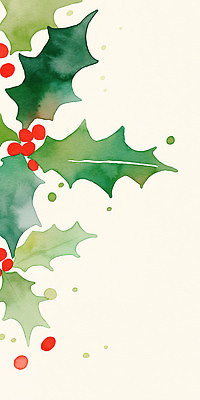 JPG 식물 계절 백그라운드 크리스마스 겨울 일러스트 자연 수채화 따뜻함 풍경 장식 빨간색 초록색 축제 분위기 그림 포인세티아 고사리 색감 일러캐릭터 AI일러스트 AI콘텐츠 캐릭터 기념일 꽃 컬러 컨셉 채소 생태계 파일형식