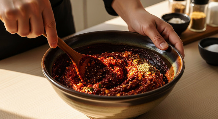 JPG 편집이미지 그릇 손 한식 음식 재료 주방용품 요리 주방 양념 맛 혼합 간장 향 레시피 의료성형뷰티 김치속 편집실사 식기 생활용품 컨셉 김치 신체부위 CG 파일형식