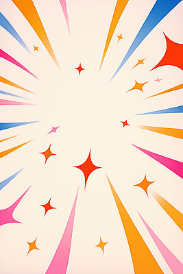 JPG 디자인 별 예술 선 컬러 백그라운드 패턴 일러스트 추상 장식 빛 에너지 화려 즐거움 모던 번짐 뷰티풀 생동감 키치 국내일러스트 AI일러스트 AI콘텐츠 자연요소 감정 컨셉 무늬 파일형식 효과