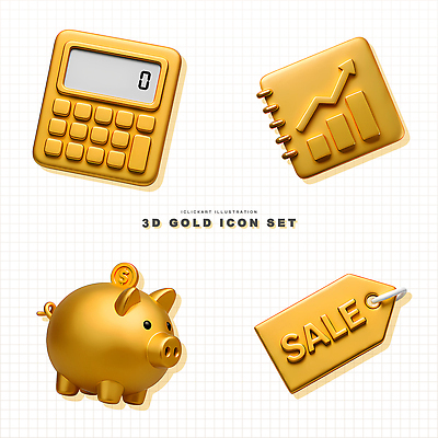 PSD 편집이미지 디자인 비즈니스 관리 경제 세일 공책 돼지저금통 계산기 투자 마케팅 서류판 재정 편집3D 문구용품 3D 사무용품 장비 저금통 파일형식