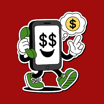 모양 캐릭터 디자인 문화 상징 돈 일러스트 정보통신 기술 대화 경제 스마트폰 걷기 표현 전화기 즐거움 소통 보이스피싱 일러캐릭터 AI파일 감정 컨셉 통신 모션 말하기 핸드폰 스마트기기 정보 재산 피싱 파일형식 벡터