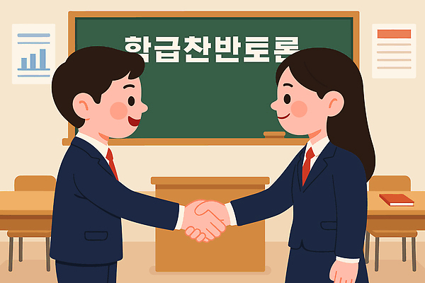 학생 교육 일러스트 교실 모션 협력 악수 대화 정장 친구 학습 모임 발표 군중 토론 준비 의사소통 학급 국내일러스트 AI파일 옷 학교 관계 말하기 사람 손짓 파일형식 벡터