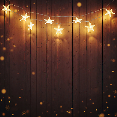 JPG 나무 편집이미지 별 크리스마스 겨울 조명 따뜻함 장식 빛 파티 축제 전시 분위기 포근함 오브젝트 알전구 이미지편집 AI컴퓨터그래픽 AI콘텐츠 자연요소 식물 계절 기념일 컨셉 전구 이벤트 감각 파일형식