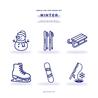 아이콘 디자인 스포츠 겨울 모션 눈사람 스키 세트 스노우보드 그림 썰매 아이스스케이트 2D아이콘 AI파일 계절 겨울스포츠 보드_스포츠 파일형식 벡터