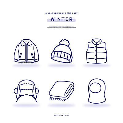 아이콘 디자인 옷 패션 장갑 겨울 장신구 털모자 따뜻함 스카프 조끼 비니 2D아이콘 AI파일 모자_잡화 잡화 계절 목도리 외투 파일형식 벡터