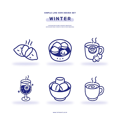 아이콘 한국전통 음료 음식 겨울 디저트 따뜻함 크루아상 겨울음식 만두 따뜻한음료 생강차 유자차 2D아이콘 AI파일 전통 계절 빵 한국 차_음료 파일형식 벡터